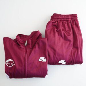 Vintage Y2K Nike Air Tracksuit Set Jacket Pants Florida State Red Mens Size XL